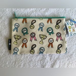 NWT Out Of Print Make-up Bag “Little Victories”